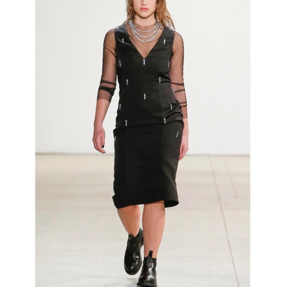 Creatures of the Wind Denoy V-neck Black Dress NWT